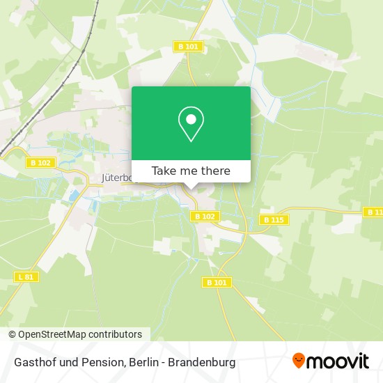 Gasthof und Pension map