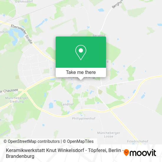 Карта Keramikwerkstatt Knut Winkelsdorf - Töpferei