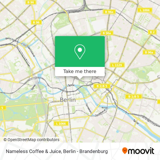Nameless Coffee & Juice map