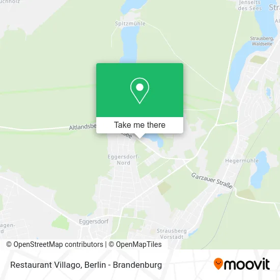 Restaurant Villago map