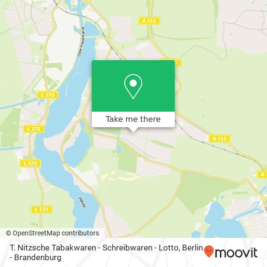 T. Nitzsche Tabakwaren - Schreibwaren - Lotto map