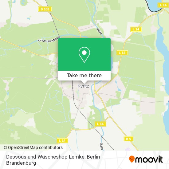 Dessous und Wäscheshop Lemke map