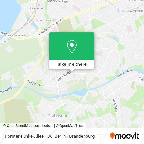 Карта Förster-Funke-Allee 106