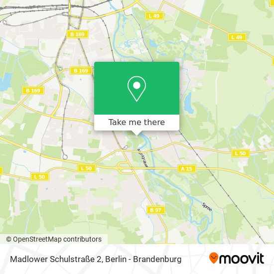 Madlower Schulstraße 2 map