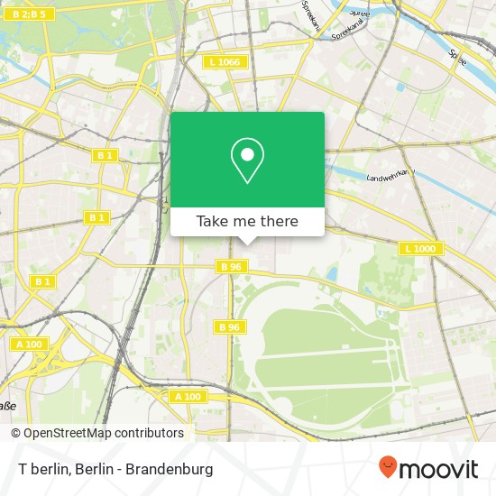 T berlin map