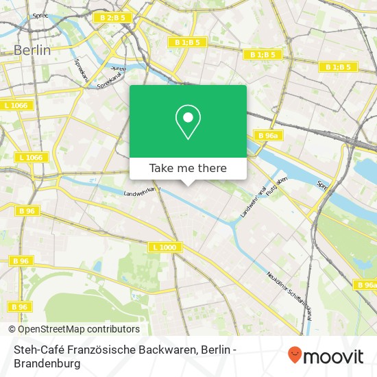 Steh-Café Französische Backwaren map