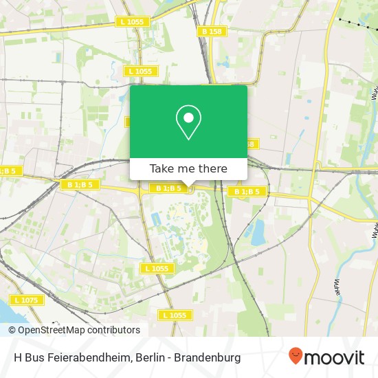 H Bus Feierabendheim map