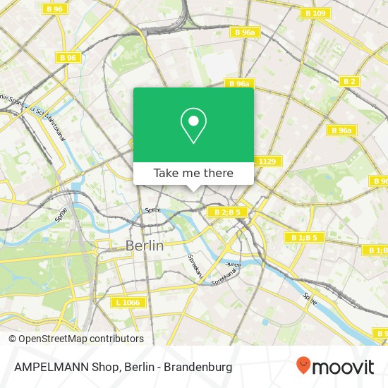 AMPELMANN Shop map