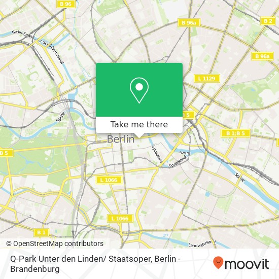 Q-Park Unter den Linden/ Staatsoper map