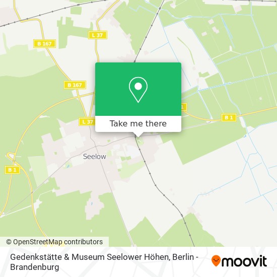 Карта Gedenkstätte & Museum Seelower Höhen