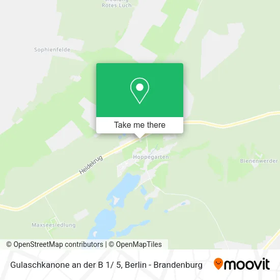 Карта Gulaschkanone an der B 1/ 5