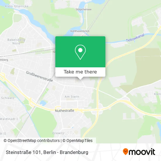 Карта Steinstraße 101