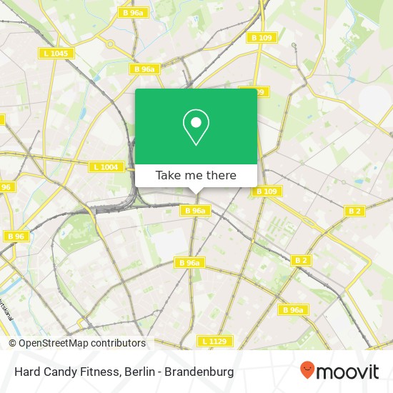 Hard Candy Fitness map