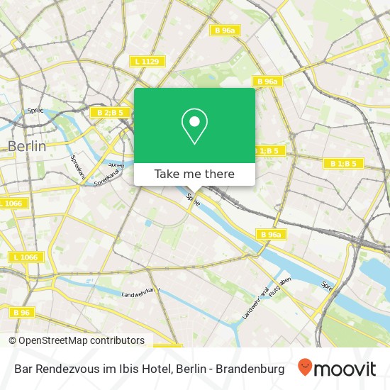 Bar Rendezvous im Ibis Hotel map