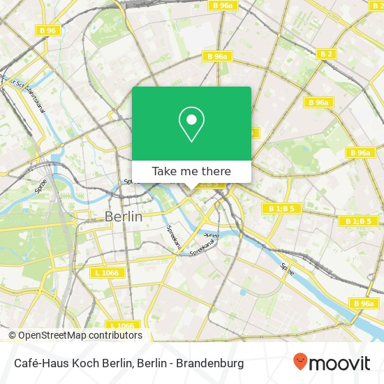 Café-Haus Koch Berlin map