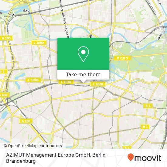 AZIMUT Management Europe GmbH map