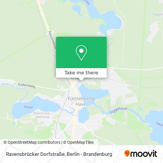 Ravensbrücker Dorfstraße map