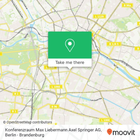 Konferenzraum Max Liebermann Axel Springer AG map