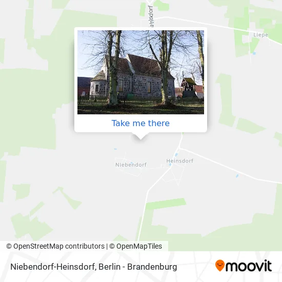 Карта Niebendorf-Heinsdorf