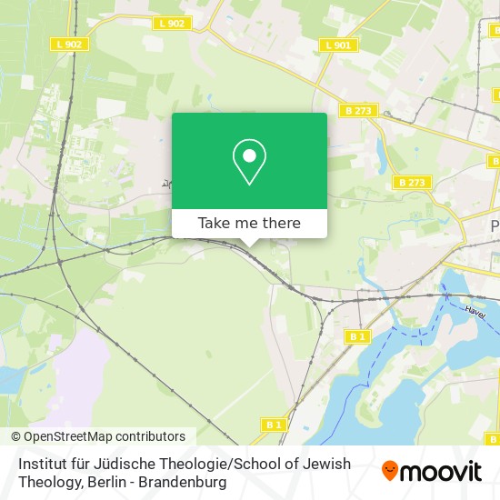 Institut für Jüdische Theologie / School of Jewish Theology map