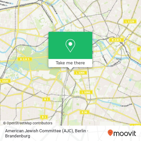 American Jewish Committee (AJC) map