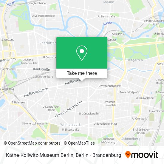 Käthe-Kollwitz-Museum  Berlin map