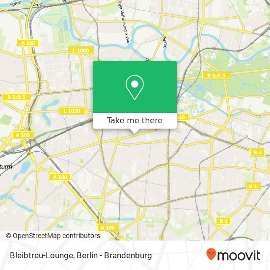 Bleibtreu-Lounge map