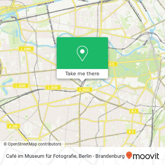 Карта Café im Museum für Fotografie