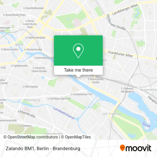Zalando BM1 map