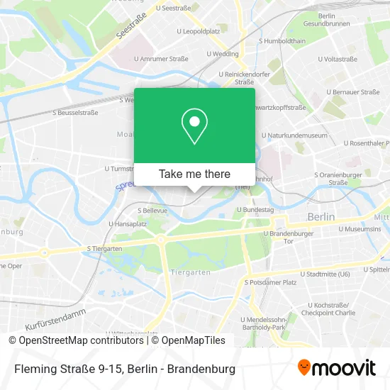 Карта Fleming Straße 9-15