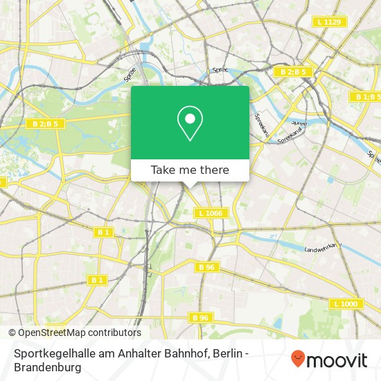 Sportkegelhalle am Anhalter Bahnhof map