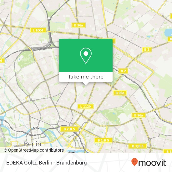 EDEKA Goltz map