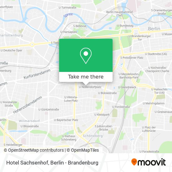 Hotel Sachsenhof map