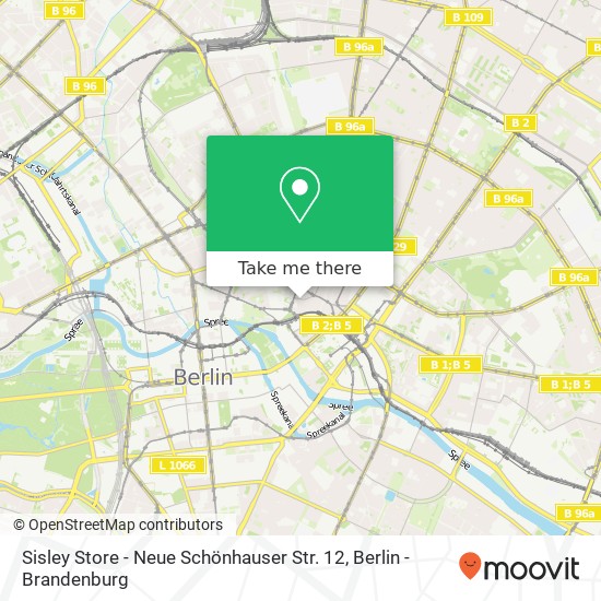 Sisley Store - Neue Schönhauser Str. 12 map