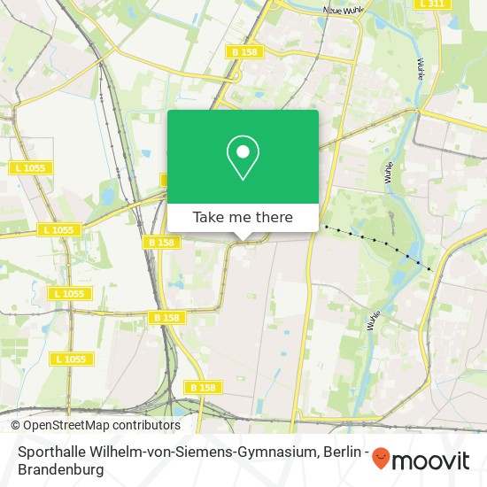 Sporthalle Wilhelm-von-Siemens-Gymnasium map