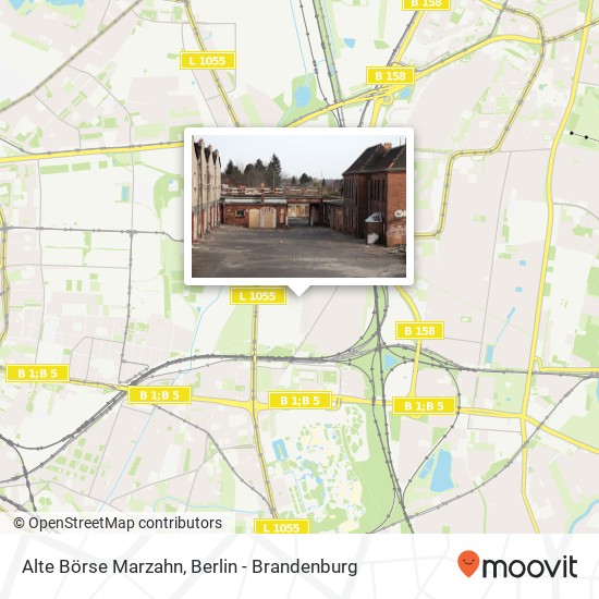 Alte Börse Marzahn map