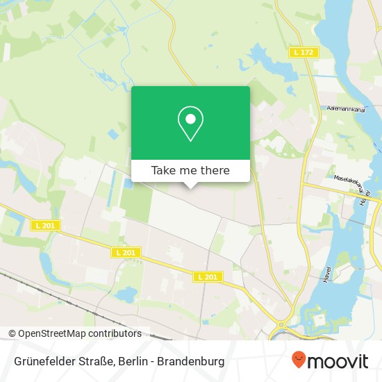 Grünefelder Straße map