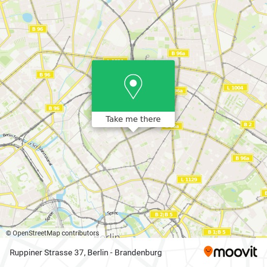 Ruppiner Strasse 37 map