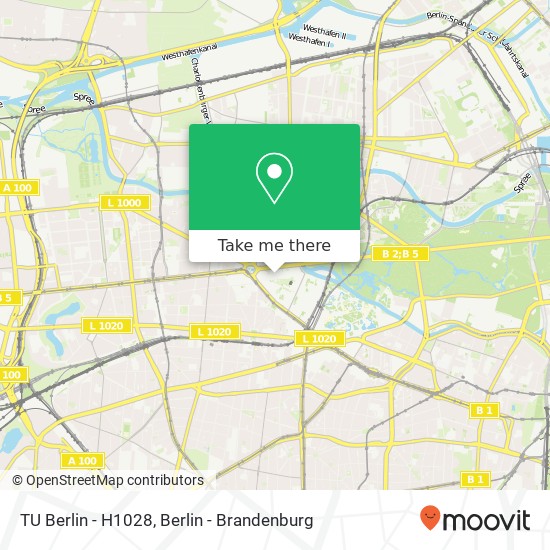 TU Berlin - H1028 map