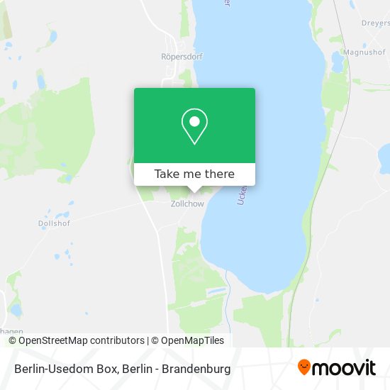 Berlin-Usedom Box map