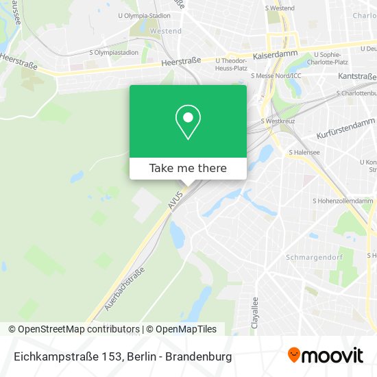 Карта Eichkampstraße 153