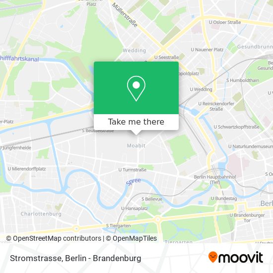 Stromstrasse map