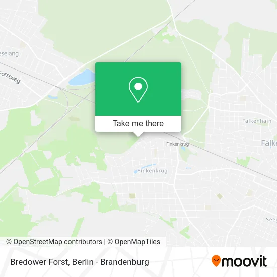 Карта Bredower Forst