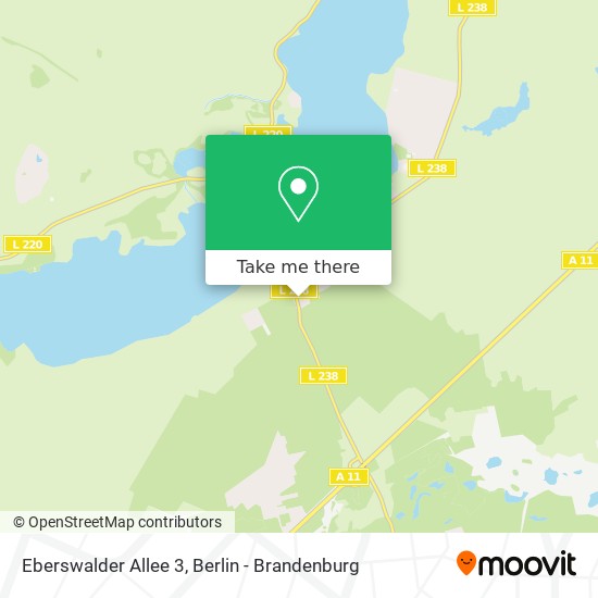 Карта Eberswalder Allee 3