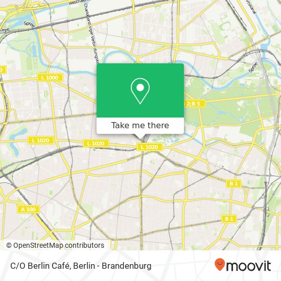 C/O Berlin Café map