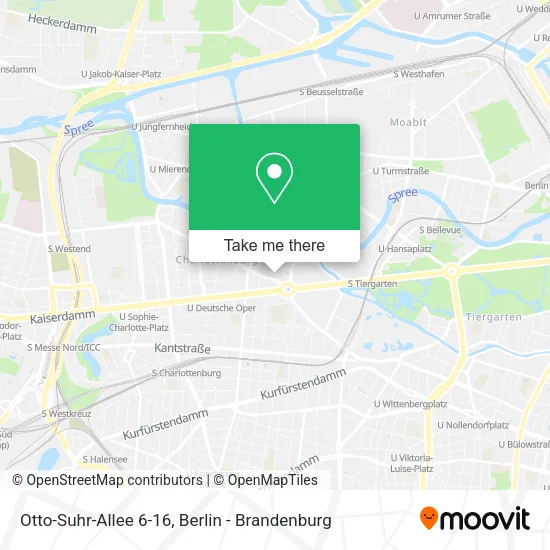 Карта Otto-Suhr-Allee 6-16