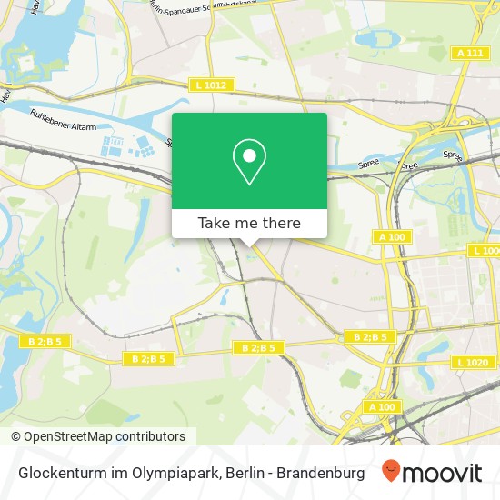 Glockenturm im Olympiapark map