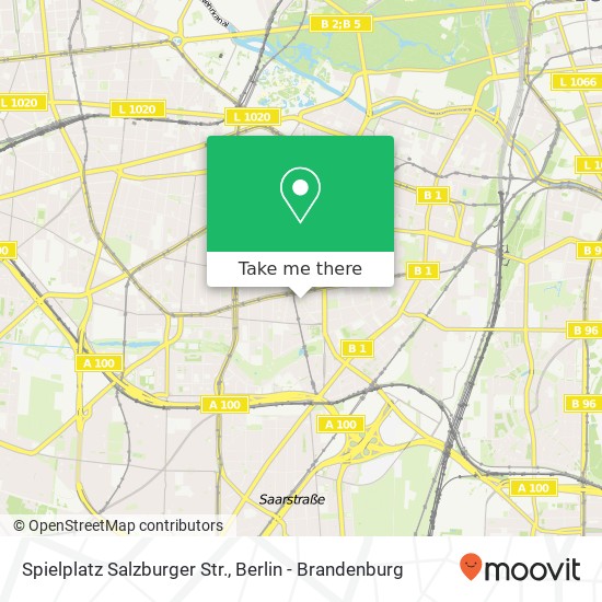 Карта Spielplatz Salzburger Str.