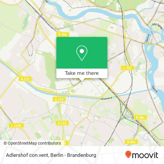 Adlershof con.vent map