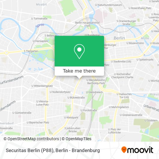 Securitas Berlin (P88) map